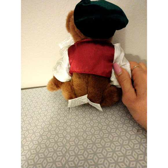 Vintage Fine Toy Company REALISTIC TEDDY BEAR Brown Stuffed Toy w original TAGS - Picture 11 of 14